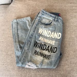 ESE-Y Japanese Denim Graphic Streetwear Jeans